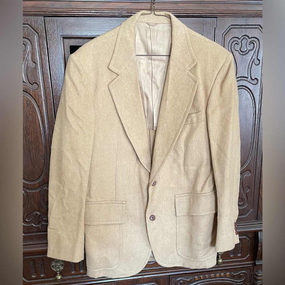 Vintage Camel Hair Blazer